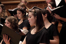 Vassar College Women's Chorus, photo courtesy of Vassar College