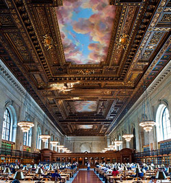 New York Public Library Reading Room