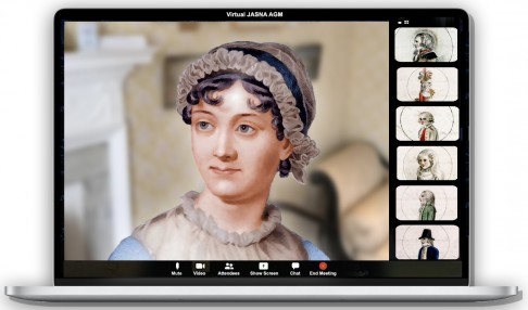 Zooming Jane Austen