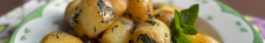 Boiled Potatoes Banner