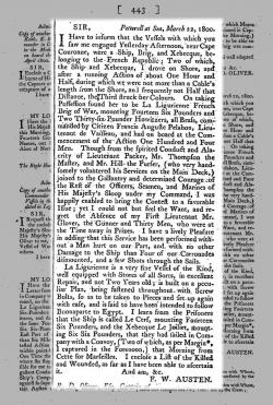 4 Austen letter Gazette 1800
