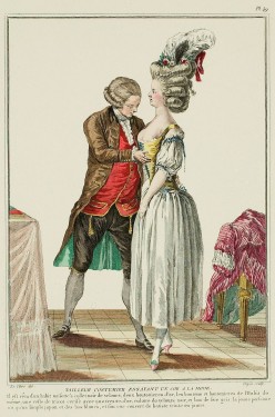 Figure 32 Tailleur Costumier Essayant un Cor a la Mode