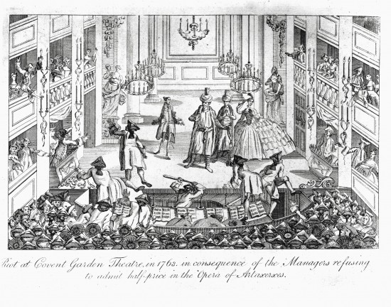 Riot scene Riot scene