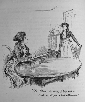 Figure 3 SS ch 12 Margaret rushes to tell Elinor a secret