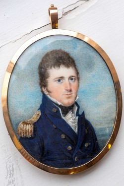 Fig. 1 Lieutenant Francis Austen c. 1796 Fig. 1 Lieutenant Francis Austen c. 1796
